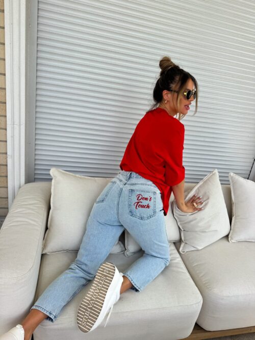 Jeansy BYME mom fit