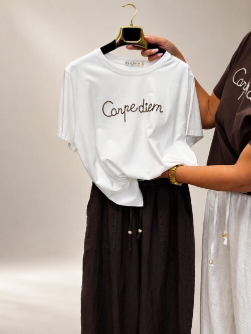 T-shirt bawełniany Carpie Diem