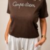 T-shirt bawełniany Carpie Diem