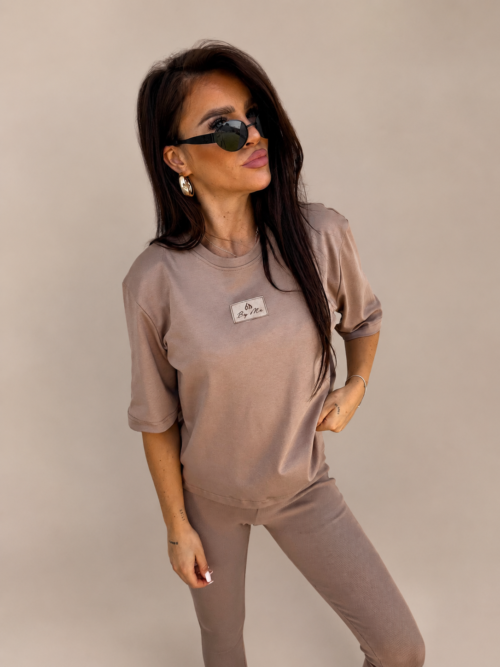 T-shirt BYME mokka