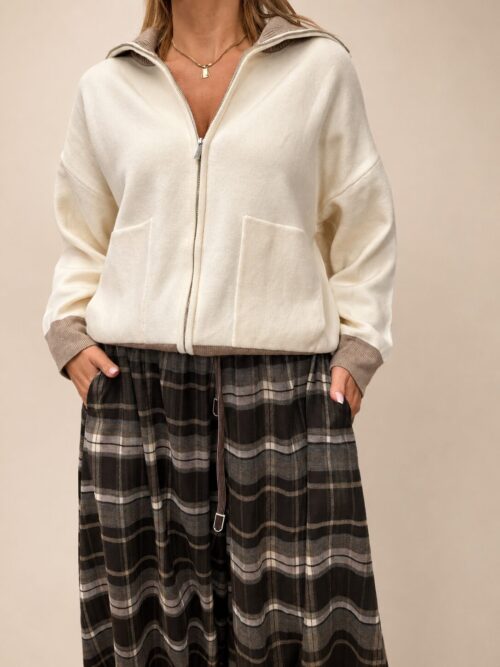Sweter rozpinany BURRO