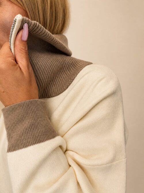 Sweter rozpinany BURRO