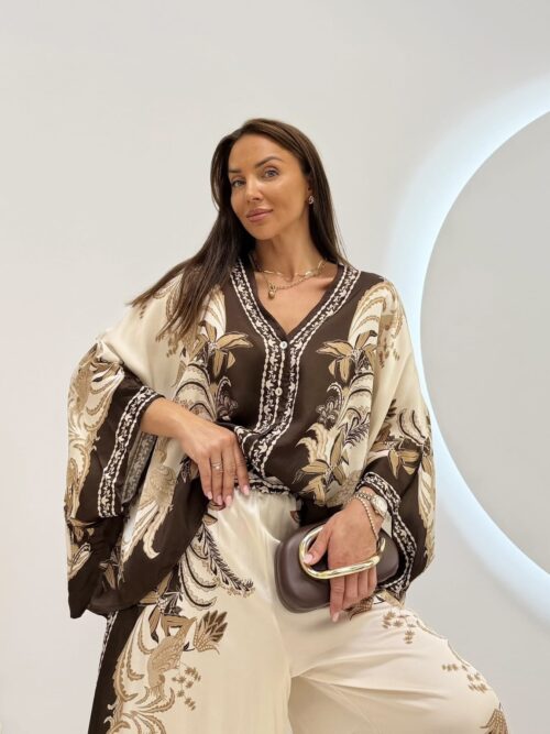 Komplet wiskozowy boho