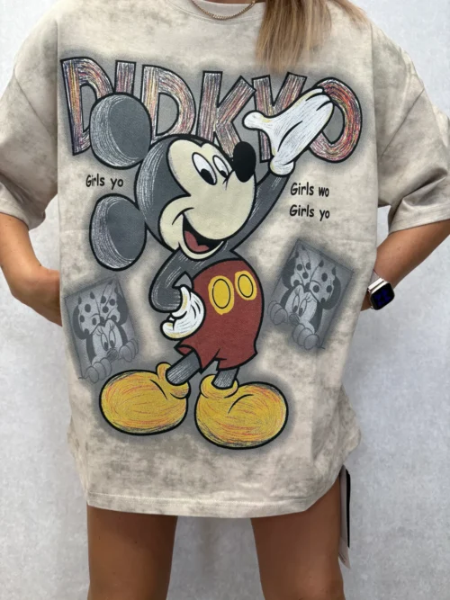T-Shirt/ Tunika bawełna dekatyzowana