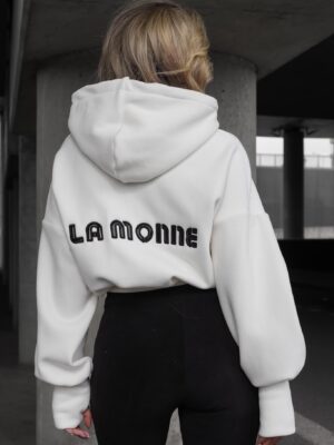 La monne bluza damska, z kapturem,