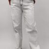 spodnie jeansowe wide leg jasny denim jasne spodnie jeansowe z szeroką nogawką spodnie damskie wide leg jeans rozbielone jeansy damskie wide leg spodnie jeansowe damskie jasny szary denim szerokie spodnie jeansowe damskie modne spodnie jeansowe wide leg jasne jeansy damskie z wysokim stanem