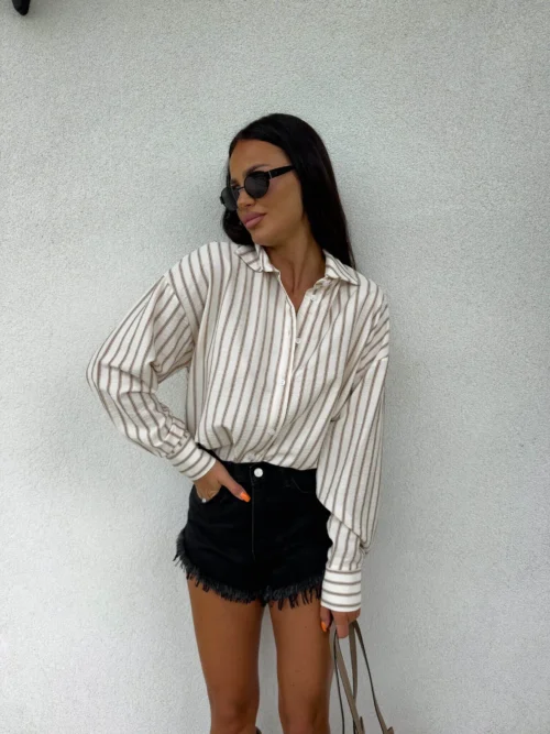 Koszula w paski BYME oversize