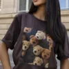 T-shirt BOCCA z aplikacją misiów