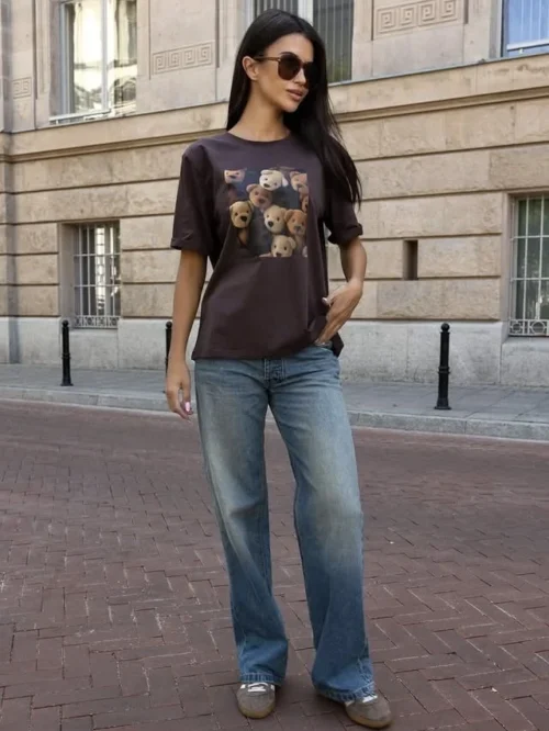 T-shirt BOCCA z aplikacją misiów