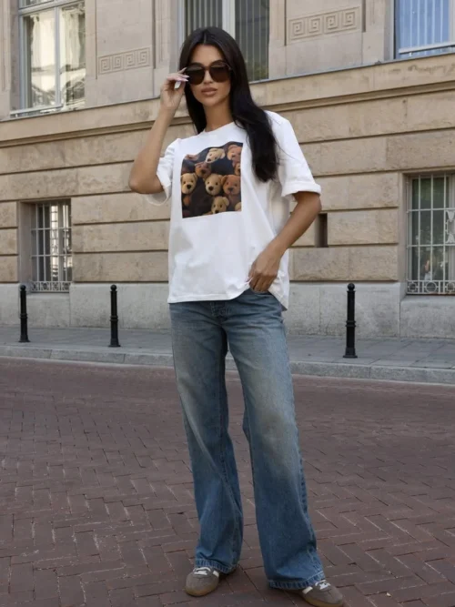 T-shirt BOCCA z aplikacją misiów