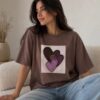 T-shirt BOCCA z aplikacją serca