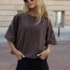 T-shirt BOCCA z haftowanym logo