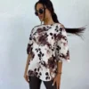 Bluzka BYME print kwiaty