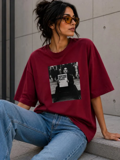 T-Shirt Bawełniany ME GUSTA Rules