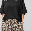 Bluza bawełniana pętelkowa oversize