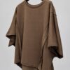 Bluza bawełniana pętelkowa oversize