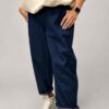 276C02AD-45D0-4168-8032-FD90CEBADA6E spodnie BURRO denim z podszyciem duo spodnie jeansowe BURRO z kratką spodnie denim z wywijaną nogawką spodnie BURRO wysoki stan luźne spodnie jeansowe damskie spodnie denim z podszyciem w kratkę spodnie BURRO Butik Madzia Fashion damskie spodnie jeansowe z wysokim stanem