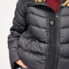 - Kurtka pikowana damska z dzianiną - Czarna kurtka pikowana damska - Kurtka damska na jesień i lekką zimę - Kurtka pikowana z kapturem damska - Kurtka przejściowa Butik Madzia Fashion