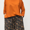 Bluzka WENDY TRENDY oversize z bawełny pętelkowej