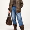 Kurtka Szwedka Maxi damska Kurtka damska z fakturą 3D Wydłużona kurtka damska oversize Kurtka Szwedka z materiału 3D Kurtka damska maxi o luźnym kroju Szwedka damska Butik Madzia Fashion