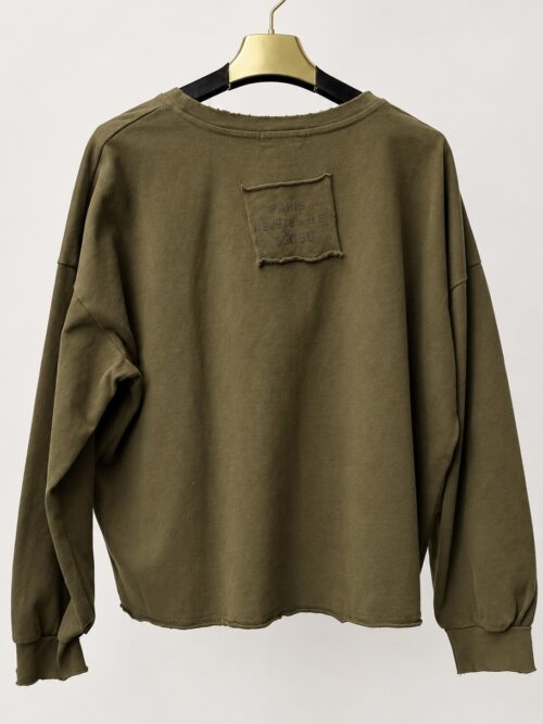 Bluza JOY z surowymi przeszyciami