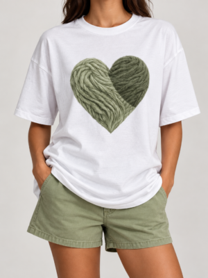 T-Shirt BOCCA Zielone serce