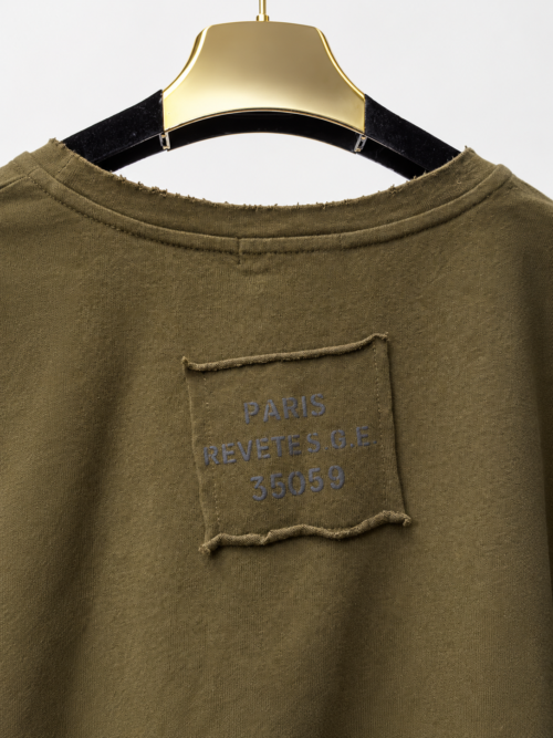 Bluza JOY z surowymi przeszyciami