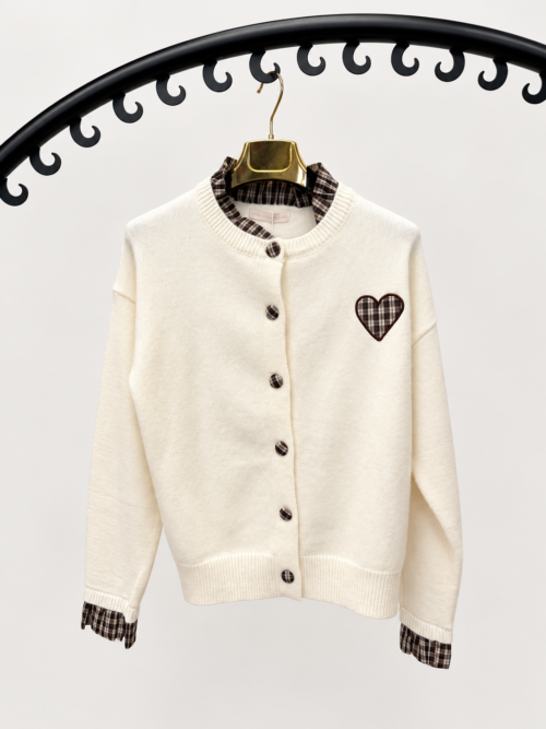 Sweter z sercem