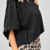 Bluza bawełniana pętelkowa oversize