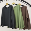 Bluzka WENDY TRENDY oversize z bawełny pętelkowej