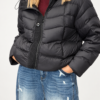 - Kurtka pikowana damska z dzianiną - Czarna kurtka pikowana damska - Kurtka damska na jesień i lekką zimę - Kurtka pikowana z kapturem damska - Kurtka przejściowa Butik Madzia Fashion