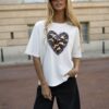 T-Shirt BOCCA Serce moro