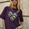 T-Shirt BOCCA Serce moro