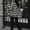 IMG_7866 koszula flanelowa BLINK LaBalancia koszula damska w kratę polski producent koszula flanelowa damska oversize koszula BLINK w kratę LaBalancia bawełniana koszula damska w kratę koszula flanelowa do codziennych stylizacji damska koszula w kratę z kołnierzykiem koszula flanelowa na top lub T-shirt