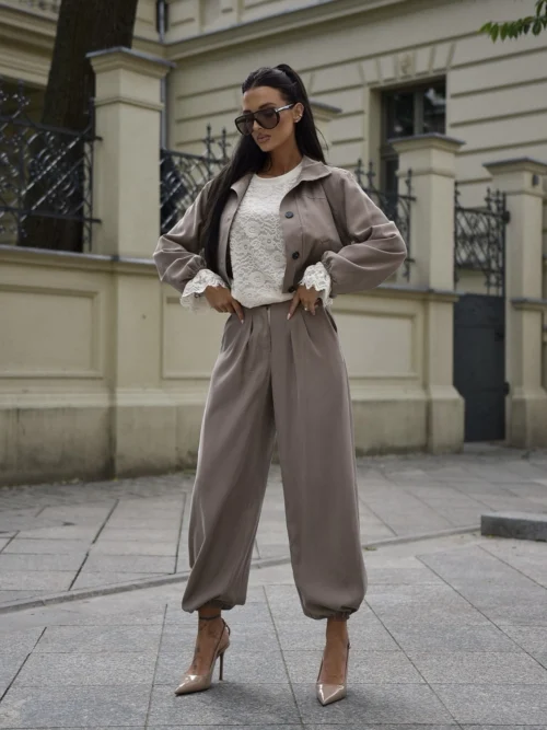 Komplet XANA z tkaniny typu tencel