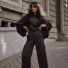 Bluzka oversize w prążek LA VESTINO