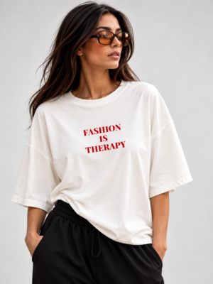 T-shirt Fashion Is Therapy ME GUSTA