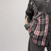 Koszula Denim Duo z kratą