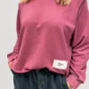 Bluza JOY z kontrastowymi przeszyciami