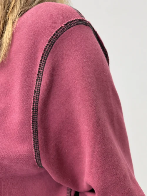 Bluza JOY z kontrastowymi przeszyciami