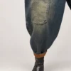 Spodnie jeansowe Vintage Cargo