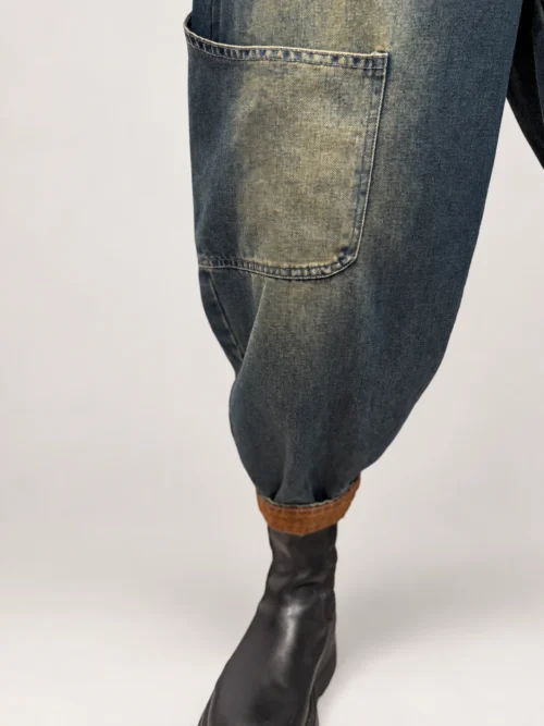 Spodnie jeansowe Vintage Cargo