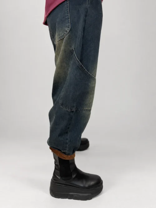 Spodnie jeansowe Vintage Cargo