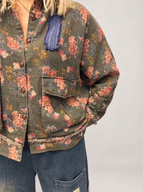 Koszula Patchwork Róża