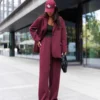 Marynarka damska ME GUSTA Marynarka oversize ME GUSTA Elegancka marynarka damska polska produkcja Marynarka damska rozmiar uniwersalny Wydłużona marynarka ME GUSTA Marynarka garniturowa damska ME GUSTA Marynarka damska z klapami i kieszeniami