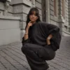 Bluzka oversize w prążek LA VESTINO