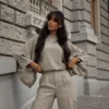 Bluzka oversize w prążek LA VESTINO