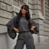 Bluzka oversize w prążek LA VESTINO